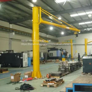 Electric Revolving 360 Degrees Column Swing Lever Jib Crane thumbnail-3