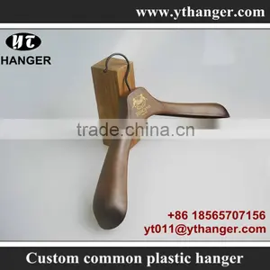 IMY-523 Brown Wide Plastic Hanger for Coat thumbnail-2