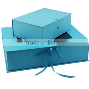 Printed Custom Design Elegant Paper Hair Extension Packaging Box Quality Choice thumbnail-4