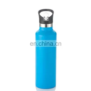 Large Capacity 500ml 750ml Wide Mouth Stainless Steel Double Wall Thermal Flask Vacuum Insulated Water Bottle Travel Cup thumbnail-5