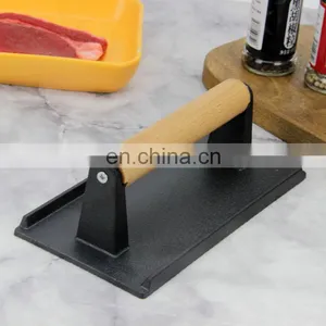 High Quality Meat Press With Wooden Handle thumbnail-5