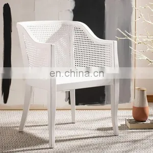 Factory High Quality Mesh Rattan Cane Webbing Roll Woven Synthetic Cane Bleashed Rattan Webbing thumbnail-3