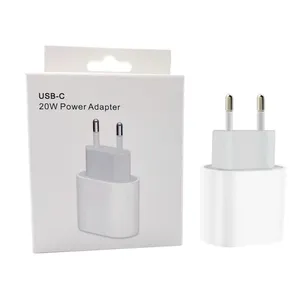 20W PD EU US Type C Cable Fast Charging Adapter For IPad IPhone 13 12 Pro Max Charger Usb Charge Ports thumbnail-3
