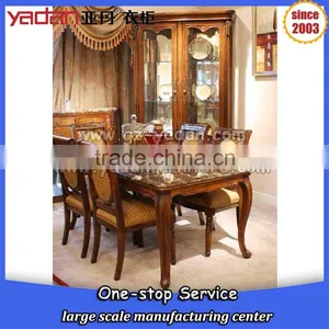 Wooden Dining Set Dining Table and Chair thumbnail-2