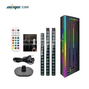LED Floor Lamp, RGBIC Smart Music Corner Floor Lamp Compatible , 16 Million DIY Colors With APP Control and Music Sync LED Lights for Game Room, Bedroom, TV, Party thumbnail-1
