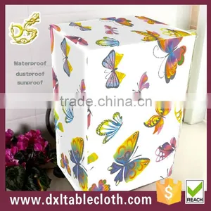 Wholesale Butterfly Graphic Non-woven Fabric Washing Machine Cover Dust Cover thumbnail-1