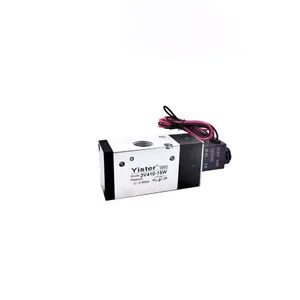 3/2 Way Normally Closed 3V410-15W External Pilot Pneumatic Electric Solenoid Valve thumbnail-2