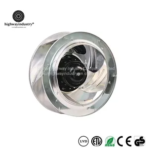 Highway 250*86mm Backward Tilt EC Centrifugal Fan Duct Ventilation Heat Exchanger Air Purifier Advertising Machine Cooling Fan thumbnail-4