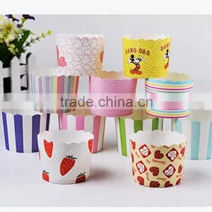 Yellow With Red Dot Paper Baking Cake Mould,Muffin Cake Cup,Bakeware Cupcake Liner for Birthday Day thumbnail-2