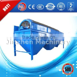Single Layer Soil Trommel Screen Rotating Drum Sieve thumbnail-1