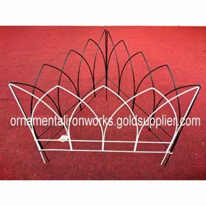Garden Metal Fence Wire Rustproof Folding Iron Edging Fencing for Outdoor thumbnail-1