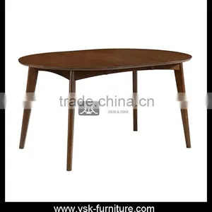 DT-130 Solid Wood Extendable Dining Room Table thumbnail-1