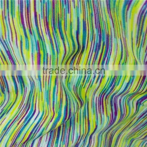 Waterproof Black and White Stripe Spandex Stretch Fabric for Garment Shoes thumbnail-4