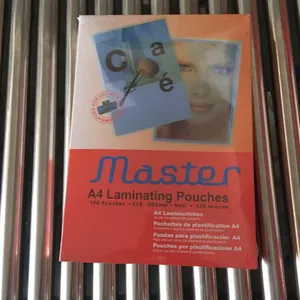 A4 A3 80MIC 100MIC 125MIC MASTER LAMINATING POUCHES LAMINATION FILM LAMINATION POUCH FILM thumbnail-1
