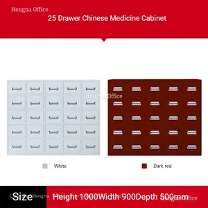 HN-NC02 Stainless Steel Pharmacy Cabinet for Naturopathic Clinic, 2000mm, High Capacity With Dust-proof Design & ABS Plastic Corner, Factory Direct thumbnail-2
