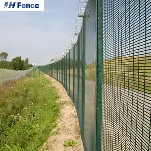 High Quality PVC Coated Security Fence/ Clear View Clearvu Anti-Climb 358 Fence Sustainable thumbnail-2