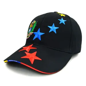 Embroidered 100% Cotton 6-Panel Baseball Hats Custom, Unisex, Adjustable Size thumbnail-2