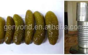 High Efficiency Canned Cucumber Canned Mushroom Canned Vegetable Processing Line thumbnail-4