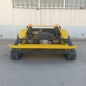 Gasoline Engine Cutting Height 1-18 cm Adjustable Customization Color RC Mowing Robot thumbnail-3