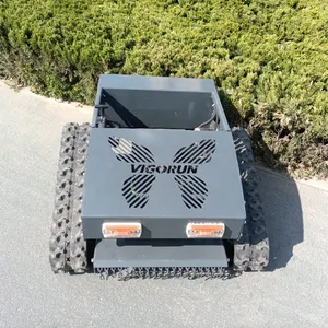 Cutting Height 1-15 cm Adjustable Blade Height by Remote Control Remote Track Mower Radio Controlled Lawn Mower thumbnail-3