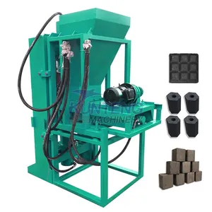 Small Biomass Charcoal Hookah Tablets Press Machine Charcoal Briquette Making Machine Production Line EPC thumbnail-1