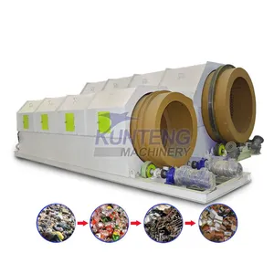 Postwar Garbage Crushing and Sorting Production Line Solid Waste Classification Machine EPC thumbnail-1