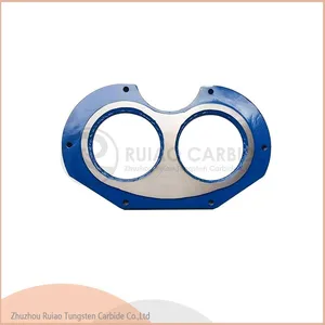 Tungsten Carbide Spectacle Plate for Concrete Pump thumbnail-3