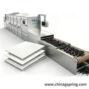 High Output Industrial Microwave Drying Machine for Coal Continuous Moisture Removal Equipment thumbnail-3