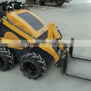 MINI Wheel Loader Mini Loader Multifunctional Small Loader for Sale thumbnail-5