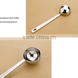 15ml Hot Stainless Steel Coffee Measuring Spoons Ice Cream Spoons thumbnail-4