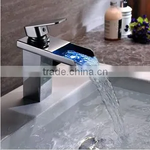 Single Handle Brass LED Basin Mixer thumbnail-1
