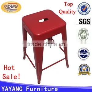 Antique Metal Commercial Industrial Vintage Metal Chair Frame Bar Stool in Hotel Chair thumbnail-3