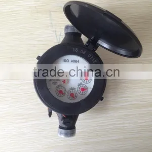 Multi Jet Dry Dial Plastic Nylon Water Meter LXSG-15~40 thumbnail-2