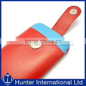 Genuine Leather Pull Up Pouch For Samsung Note2 thumbnail-4