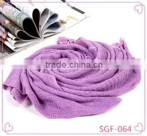 2015 Lastest Hot Selling Colorful Fashion Ladies Scarf With Free Sample thumbnail-1
