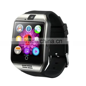 Witmood 2016 Men's NFC Smart Watch Q18 Arc Clock With Sim Card Bluetooth Connection for Iphone Android Phone Smartwatch Quality Choice thumbnail-4