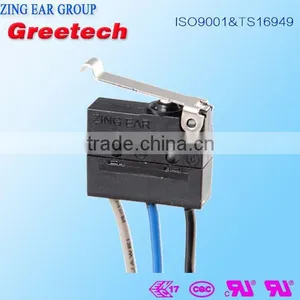no Arm Solder PCB Waterproof Micro Switch for UL,CUL,5A 3A 5e4 SPDT thumbnail-3