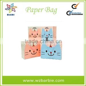 Lovely Animal Recycable Paper Shopping Bag With Handle thumbnail-2