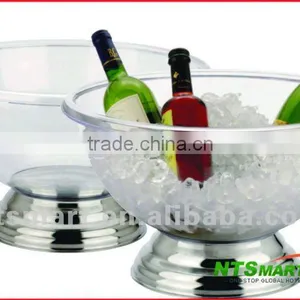 Tranparent Polycarbonate Wine Bucket thumbnail-1
