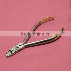 New TC Pin Ligature Cutter Plier 15 Degree Angled Orthodontic Instruments thumbnail-1
