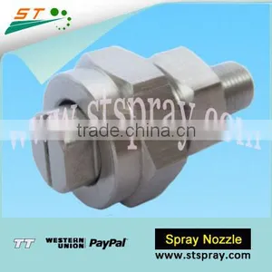 Stainless Steel 3-piece Flat V Spray Nozzles thumbnail-1