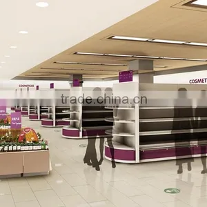 Hot Store Racks and Wall Shelves for Supermarket Equipment thumbnail-2