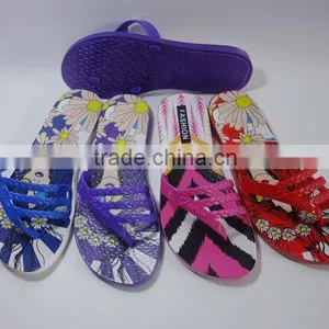 2016 XSD PVC PCU Ladies Fashion Flipflops Slippers thumbnail-2