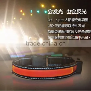 Led USB Rechargeable Dog Collars Led Pet Collars Protect Your Pets in Dark thumbnail-5