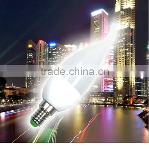 2W 220V Flame Shape or Bullet Shape Candle Light thumbnail-1