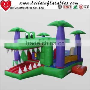 New Products 2016 Crocodile Inflatable Combo Jumper thumbnail-1