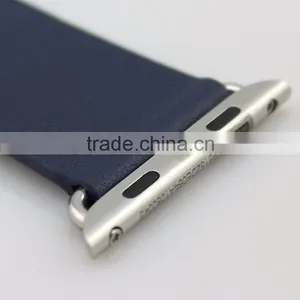 New Genuine Leather Watch Band Strap Band Daptor With High Quality for Apple Watch thumbnail-5