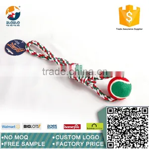 Professional Durable Pastel Cotton Rope Toy for Ball Dog Chew Toy thumbnail-1