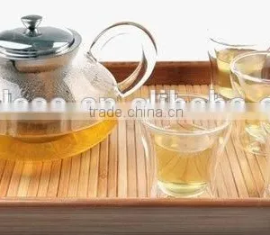 Crystal Borosilciate Glass Teapot With Special Handle thumbnail-1