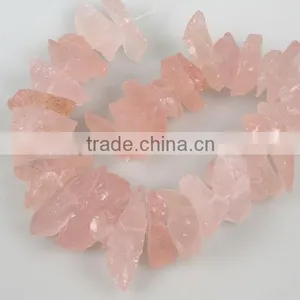 Natural Rough Nugget Madagascar Rose Quartz thumbnail-3